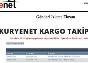 Kuryenet Takip